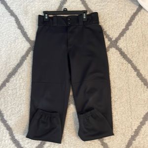 Nike black baseball pants